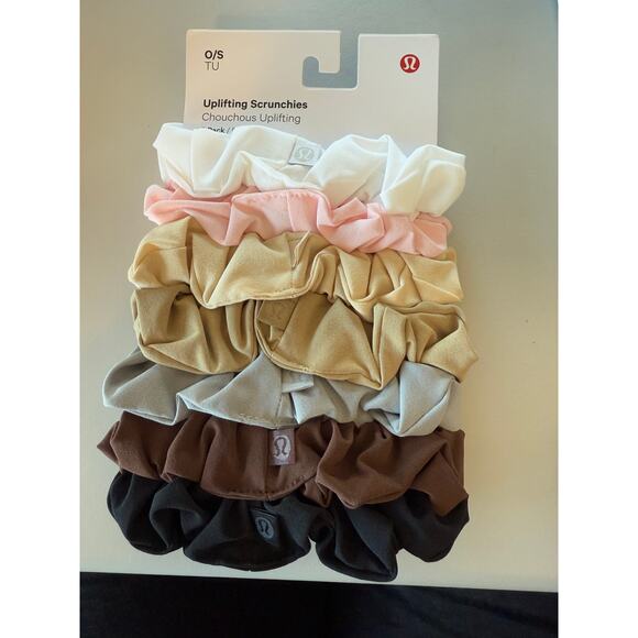 Lululemon Uplifting Scrunchies - 7 Pack